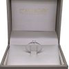 anello diamante solitario in oro bianco - immagine 3