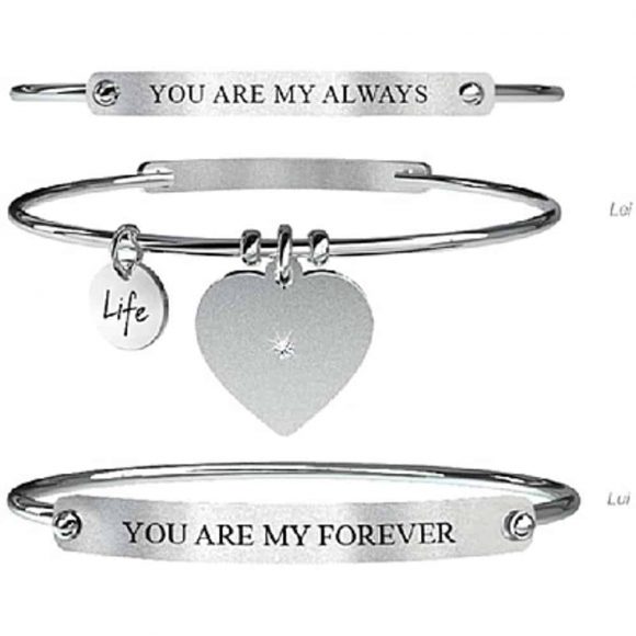bracciale uomo/donna gioielli Kidult Love set 731054