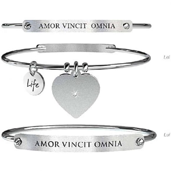 bracciale uomo/donna gioielli Kidult Love set 731053