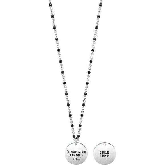 collana donna gioielli Kidult Charlie Chaplin Collection 751146