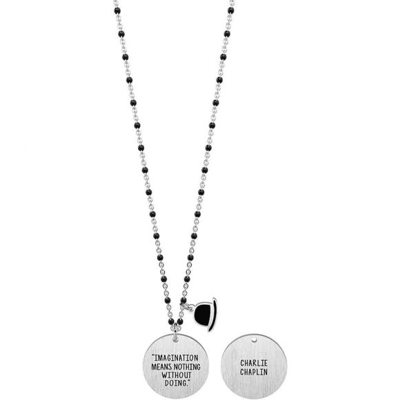collana donna gioielli Kidult Charlie Chaplin Collection 751147