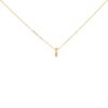 collana donna oro gioielli Grace T. Lettera D'Amore I