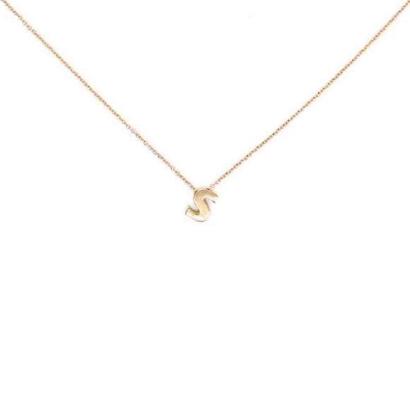 collana donna oro gioielli Grace T. Lettera D'Amore S