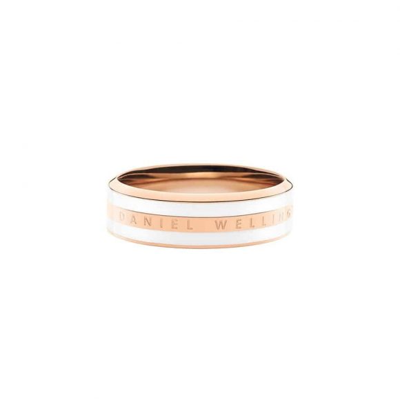 anello unisex gioielli Daniel Wellington Classic Ring Satin White