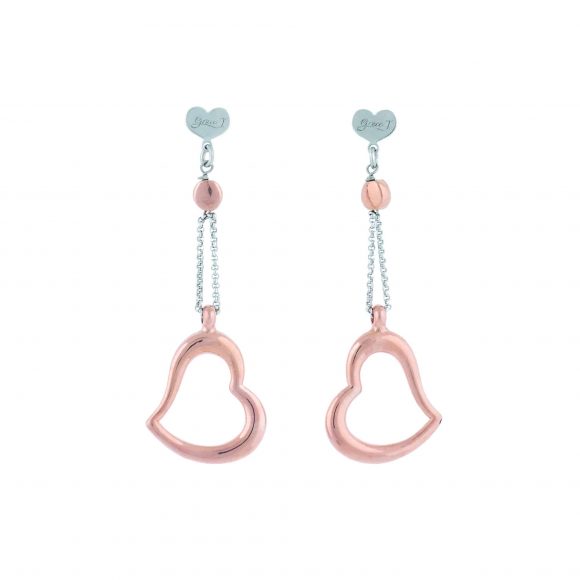 orecchini donna gioielli Grace T. Cuore Mosso