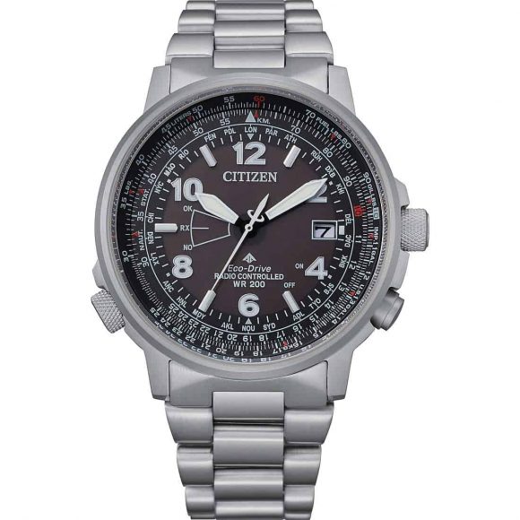 orologio solo tempo uomo Citizen Radiocontrollato