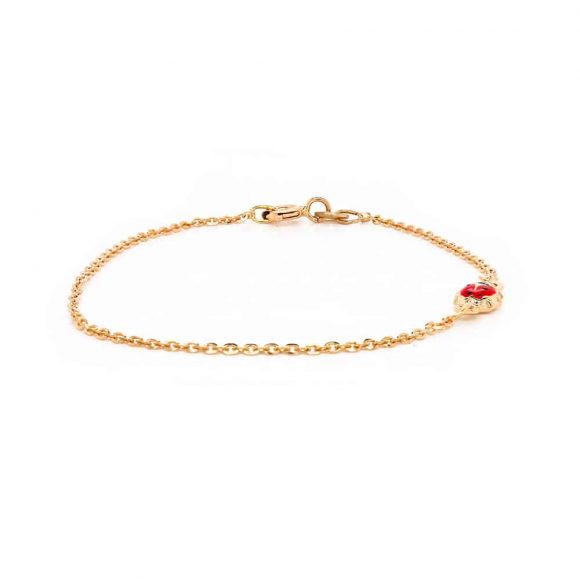 bracciale bimbo/a in oro giallo - immagine 2