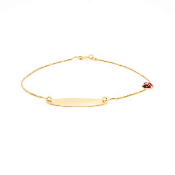bracciale bimbo/a in oro giallo - immagine 2