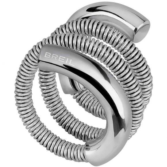 anello donna gioielli Breil New Snake Steel