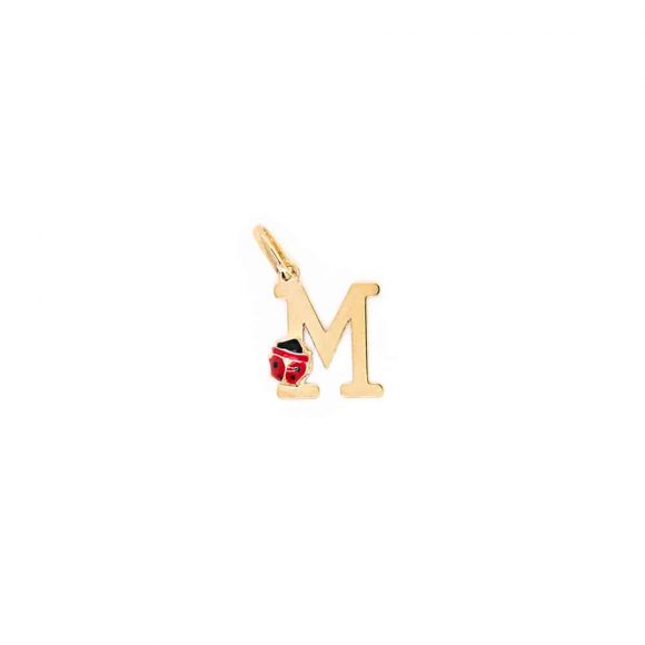 ciondolo bimbo/a gioielli Gold Gallery Lettera M