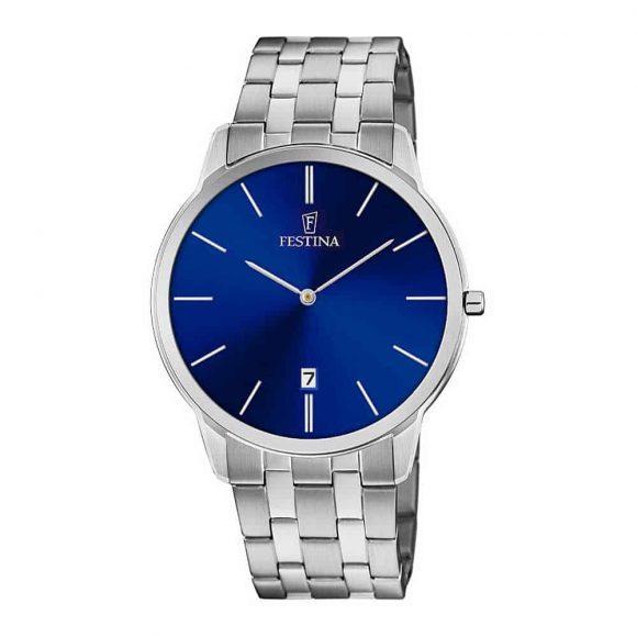 orologio solo tempo uomo Festina Acero Clasico