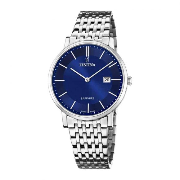 orologio solo tempo uomo Festina Swiss Made