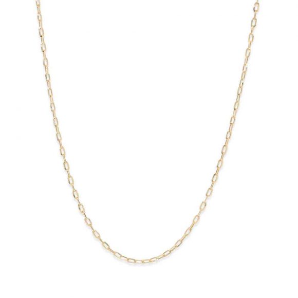 collana unisex in oro giallo