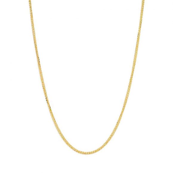 collana unisex in oro giallo