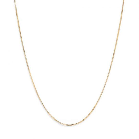 collana unisex in oro giallo