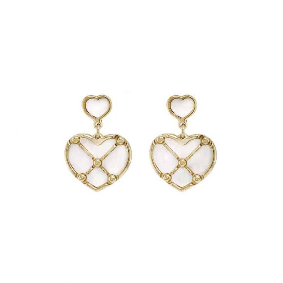 orecchini donna gioielli Grace T. Cuore Di Scacchi