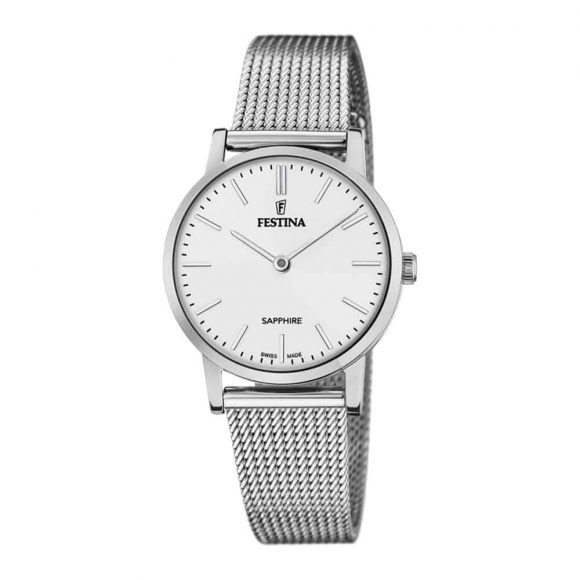orologio solo tempo donna Festina Swiss Made