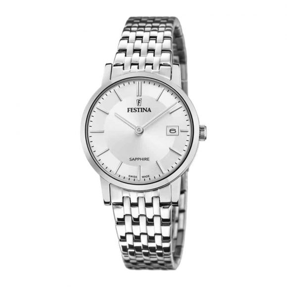 orologio solo tempo donna Festina Swiss Made