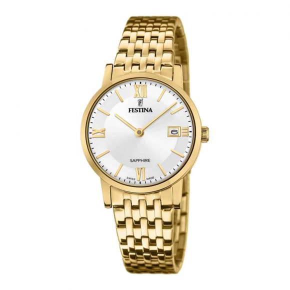 orologio solo tempo donna Festina Swiss Made