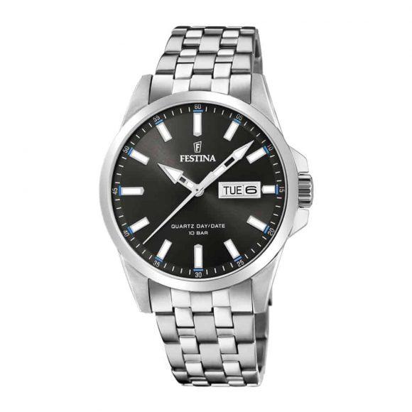 orologio solo tempo uomo Festina Acero Clasico