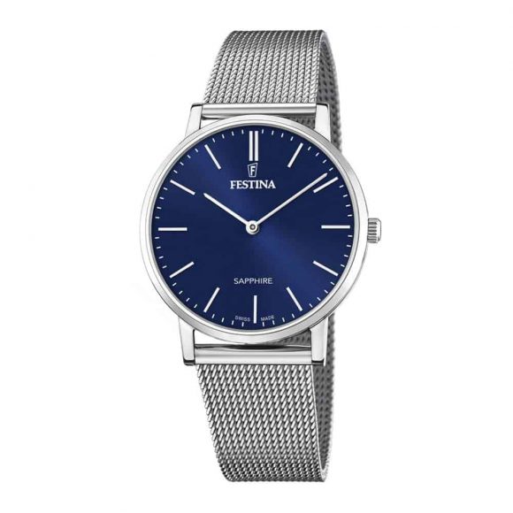orologio solo tempo uomo Festina Swiss Made