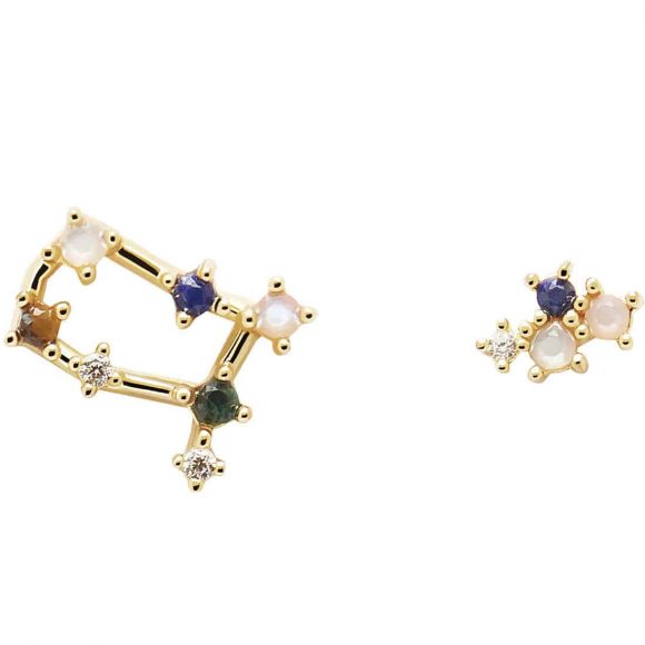 orecchini donna gioielli PDPaola Zodiac Gemelli AR01-406-U