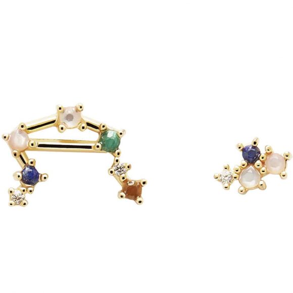 orecchini donna gioielli PDPaola Zodiac Bilancia AR01-410-U