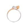 anello solitario donna gioielli Grace T. Cuore D'Oro - immagine 2