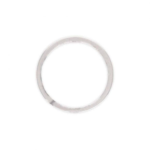 anello diamanti pavè in oro bianco - immagine 2