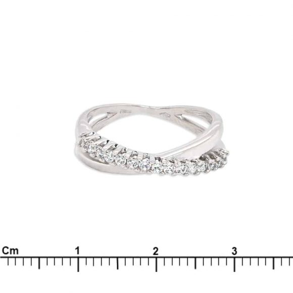 anello riviera in oro bianco - immagine 2