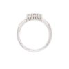 anello diamanti trilogy in oro bianco - immagine 2