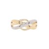 anello donna in oro bicolore