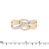 anello donna in oro bicolore - immagine 3