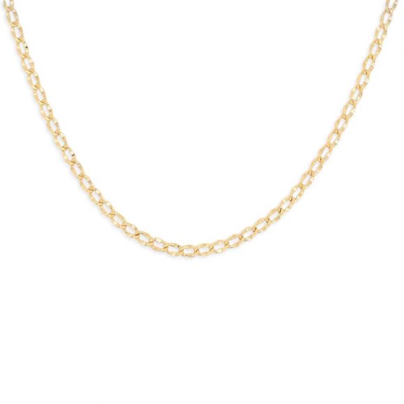 collana unisex in oro giallo