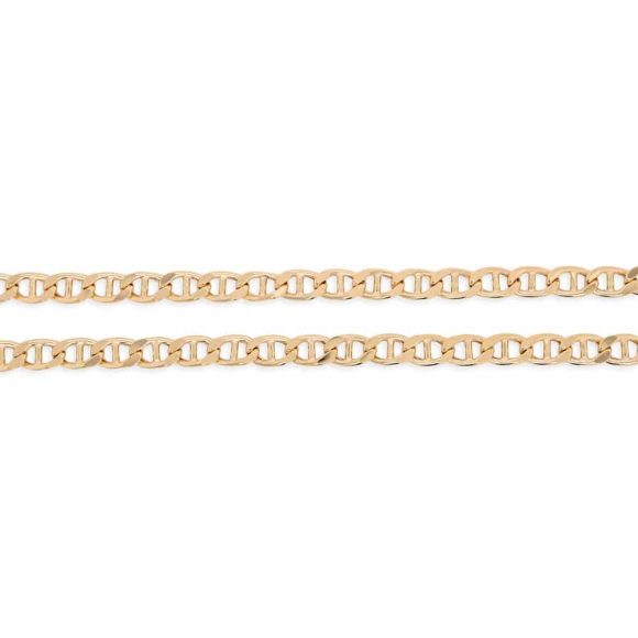 collana unisex in oro giallo - immagine 2