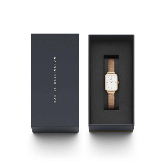 orologio solo tempo unisex Daniel Wellington Quadro Pressed Melrose DW00100431 - immagine 5