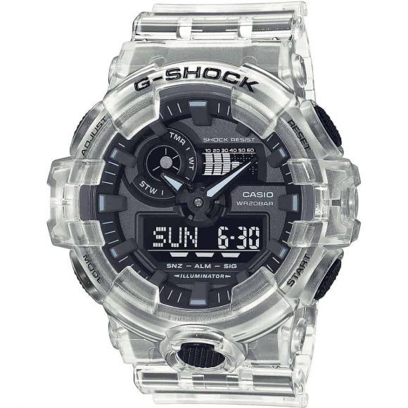 orologio multifunzione uomo Casio G-Shock GA-700SKE-7AER