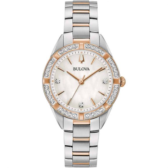 orologio solo tempo donna Bulova Sutton 98R281