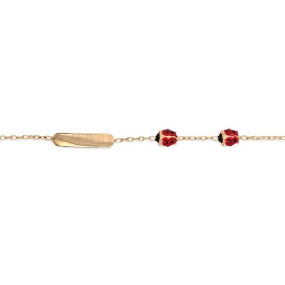 bracciale bimbo/a in oro giallo - immagine 2