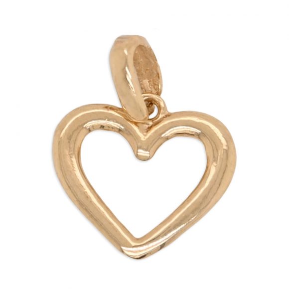 ciondolo cuore donna in oro giallo