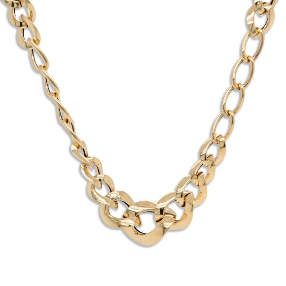 collana donna in oro giallo