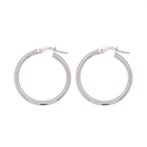 orecchini anella donna in oro bianco