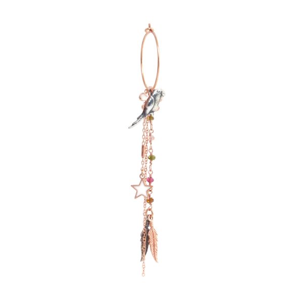 mono orecchino donna gioielli Maman et Sophie Animal Spirit ORAFR2PAP