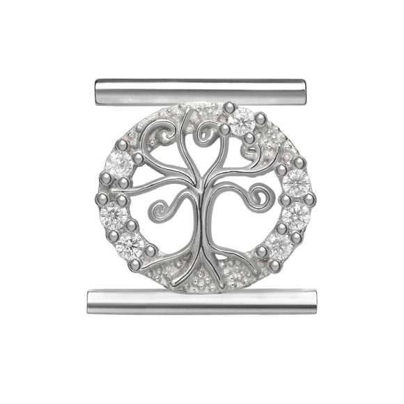 charm "Albero della vita" argento e zirconi MOODS Eleonora Giordani EG0052