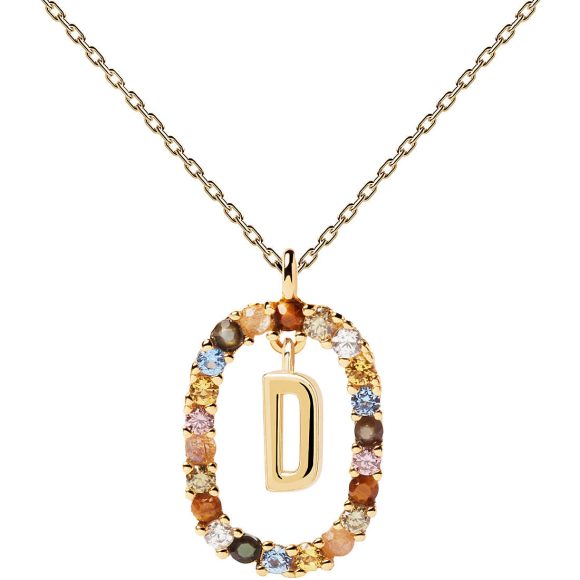 collana donna gioielli PDPaola The New Letters CO01-263-U