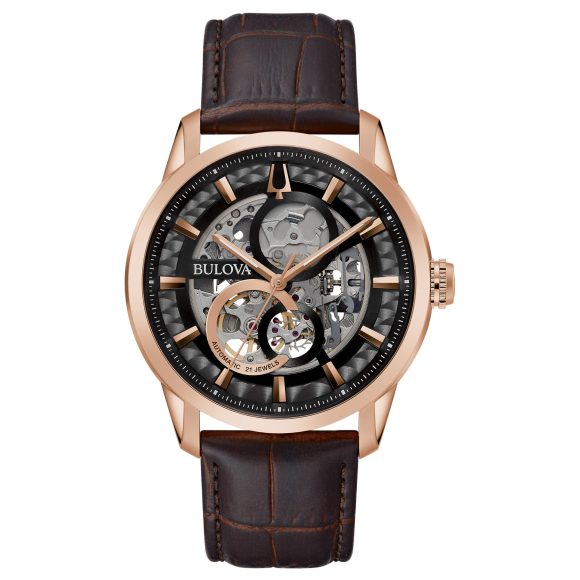 orologio automatico uomo Bulova Sutton Scheleton 97A169