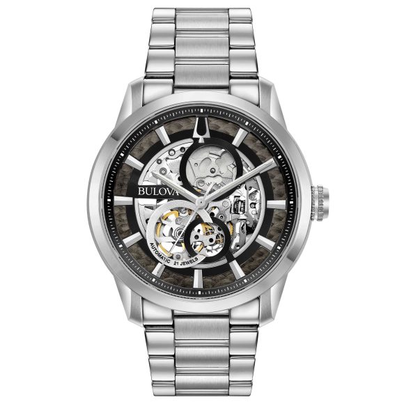 orologio automatico uomo Bulova Sutton Scheleton 96A208
