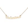 collana nome Valentina in oro Gold Gallery