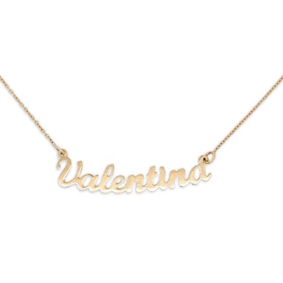 collana nome Valentina in oro Gold Gallery