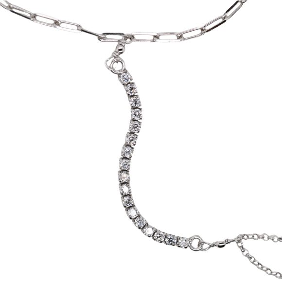 bracciale baciamano in argento Gold Gallery BCM7 - immagine 2